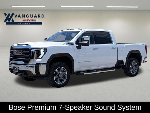 Summit White 2025 GMC Sierra 2500 SLT