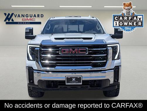 Summit White 2025 GMC Sierra 2500 SLT