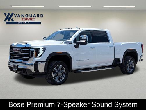 Summit White 2025 GMC Sierra 2500 SLT