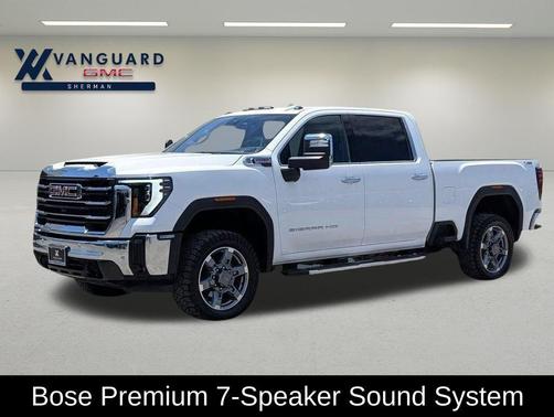 Summit White 2025 GMC Sierra 2500 SLT
