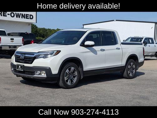 White Diamond Pearl 2019 Honda Ridgeline RTL-E