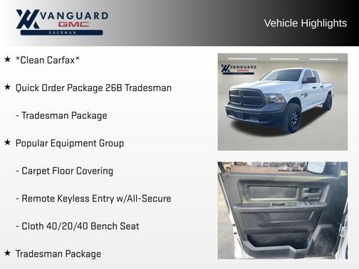 2021 RAM 1500 Tradesman