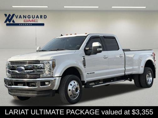 WHITE PLATINUM MET TRI-COAT 2019 Ford F-450 Lariat