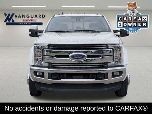 WHITE PLATINUM MET TRI-COAT 2019 Ford F-450 Lariat