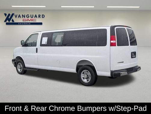 Summit White 2025 Chevrolet Express 3500 RWD 3500 Extended Wheelbase LT
