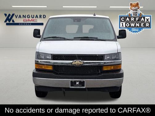 Summit White 2025 Chevrolet Express 3500 RWD 3500 Extended Wheelbase LT