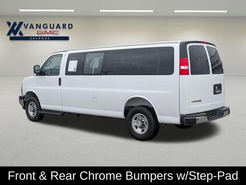 Summit White 2025 Chevrolet Express 3500 RWD 3500 Extended Wheelbase LT