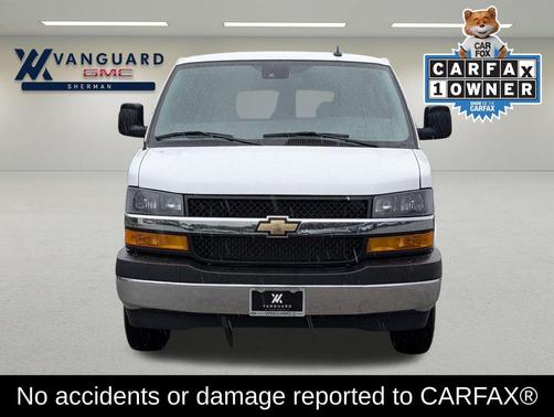 Summit White 2025 Chevrolet Express 3500 RWD 3500 Extended Wheelbase LT