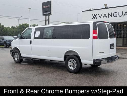 Summit White 2025 Chevrolet Express 3500 RWD 3500 Extended Wheelbase LT