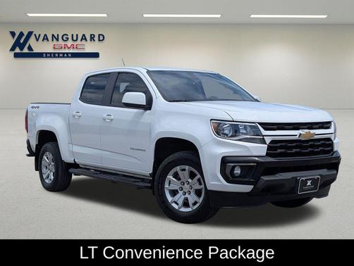 Summit White 2022 Chevrolet Colorado LT