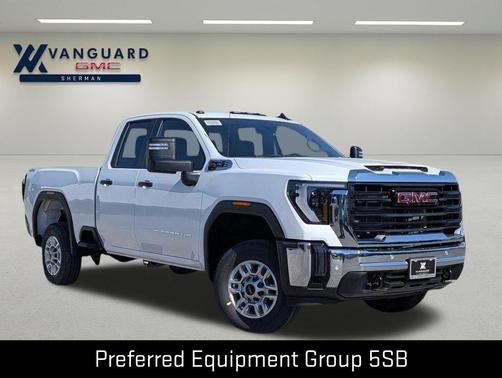 Glacier White Tricoat 2026 GMC Sierra 2500 Denali Ultimate
