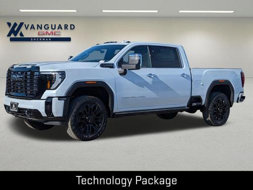 Glacier White Tricoat 2026 GMC Sierra 2500 Denali Ultimate