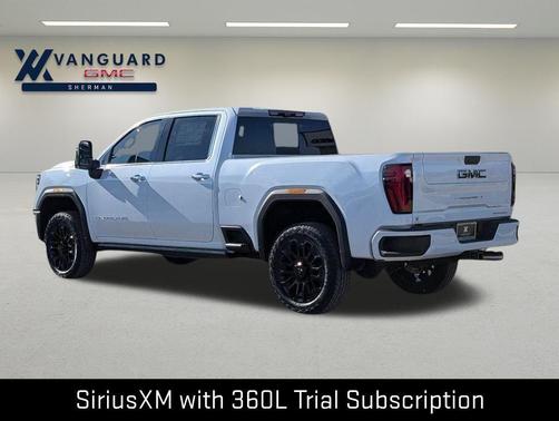Glacier White Tricoat 2026 GMC Sierra 2500 Denali Ultimate