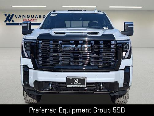 Glacier White Tricoat 2026 GMC Sierra 2500 Denali Ultimate