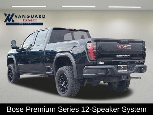 Onyx Black 2024 GMC Sierra 2500 AT4X