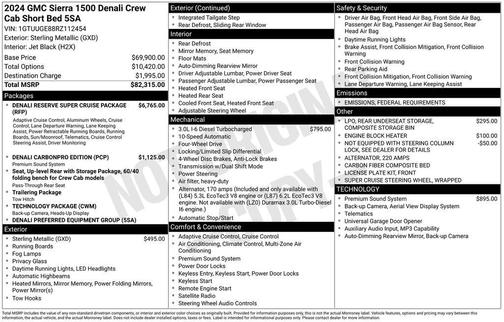 2024 GMC Sierra 1500 Denali