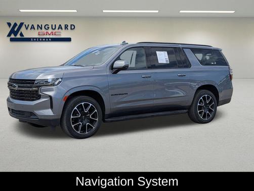 Satin Steel Metallic 2022 Chevrolet Suburban RST