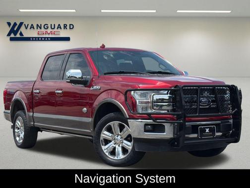 Red 2019 Ford F-150 King Ranch