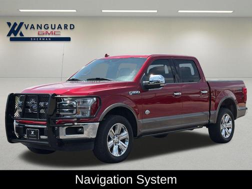 Red 2019 Ford F-150 King Ranch