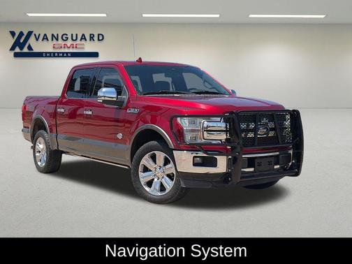Red 2019 Ford F-150 King Ranch