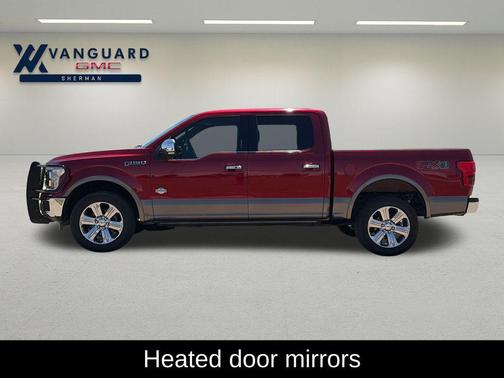 Red 2019 Ford F-150 King Ranch