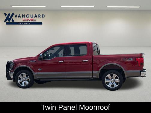 Red 2019 Ford F-150 King Ranch
