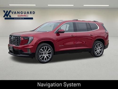 Volcanic Red Tintcoat 2026 GMC Acadia Denali