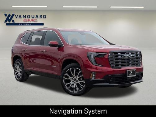 Volcanic Red Tintcoat 2026 GMC Acadia Denali