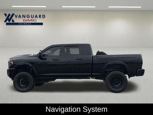 Diamond Black Crystal Pearlcoat 2023 RAM 2500 Limited Mega Cab 4x4 6'4' Box