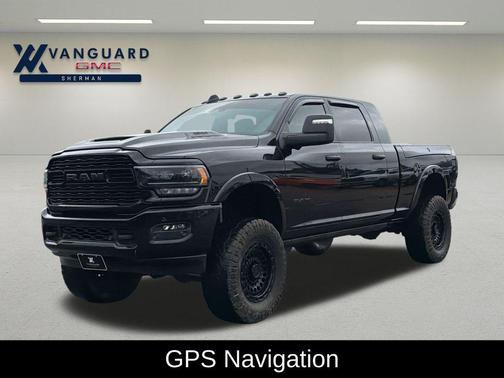 Diamond Black Crystal Pearlcoat 2023 RAM 2500 Limited Mega Cab 4x4 6'4' Box
