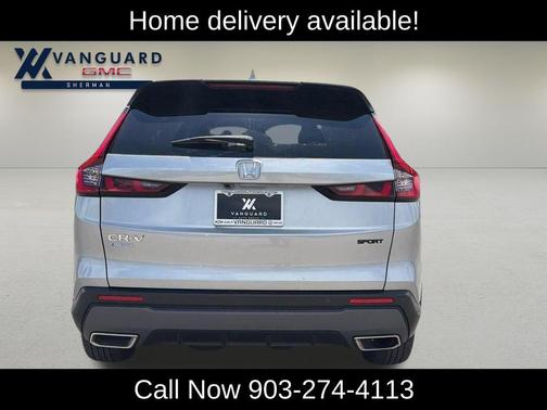 Solar Silver Metallic 2025 Honda CR-V Hybrid Sport FWD