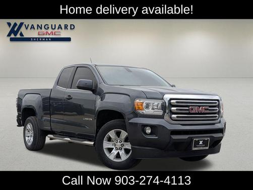 Cyber Gray Metallic 2015 GMC Canyon SLE