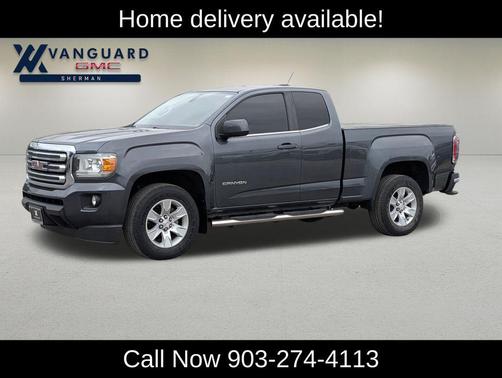 Cyber Gray Metallic 2015 GMC Canyon SLE