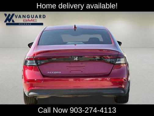 Radiant Red Metallic 2024 Honda Accord LX 1.5T