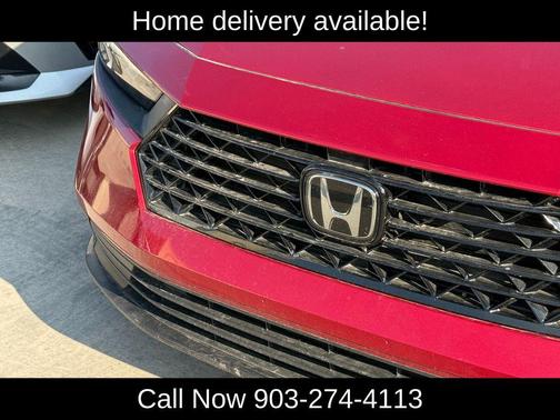 Radiant Red Metallic 2024 Honda Accord LX 1.5T