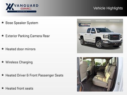 Summit White 2018 GMC Sierra 1500 SLT