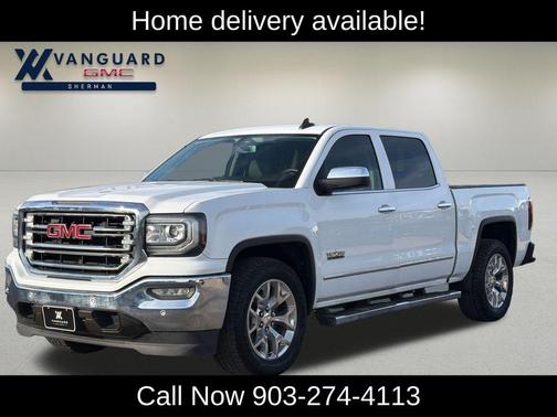 Summit White 2018 GMC Sierra 1500 SLT