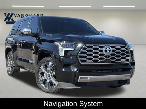 Midnight Black Metallic 2024 Toyota Sequoia Capstone