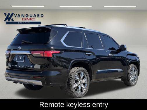 Midnight Black Metallic 2024 Toyota Sequoia Capstone