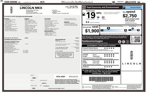 2018 Lincoln MKX Reserve