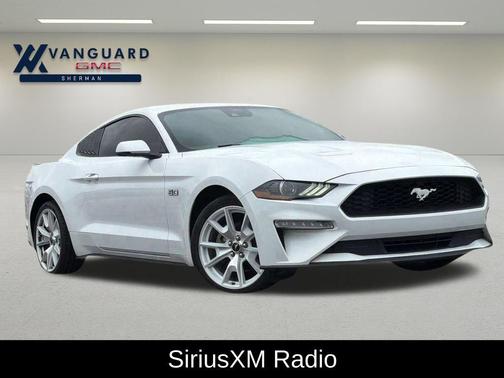 Oxford White 2023 Ford Mustang EcoBoost Premium Coupe