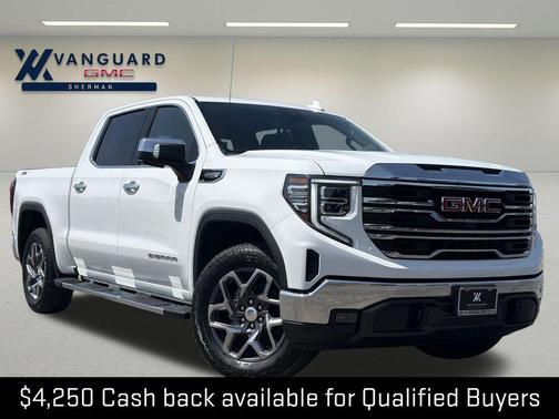 Summit White 2026 GMC Sierra 1500 SLT
