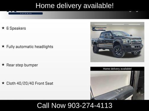 Shadow Black 2018 Ford F-150 XL