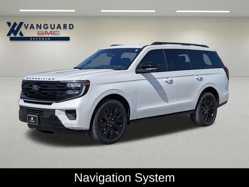 Star White Metallic Tri-Coat 2025 Ford Expedition Platinum