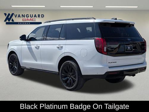 Star White Metallic Tri-Coat 2025 Ford Expedition Platinum
