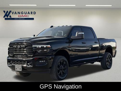 Diamond Black Crystal Pearlcoat 2025 RAM 2500 Laramie Crew Cab 4x4 6'4' Box