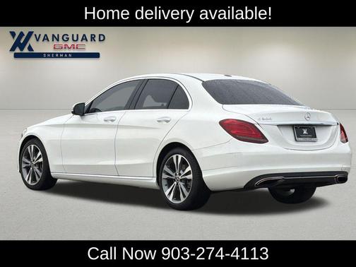 White 2021 Mercedes-Benz C-Class Sedan
