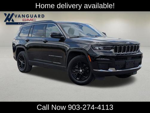 Diamond Black Crystal Pearlcoat 2024 Jeep Grand Cherokee L Laredo