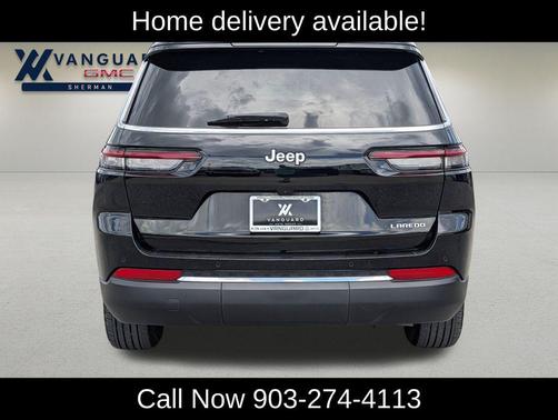 Diamond Black Crystal Pearlcoat 2024 Jeep Grand Cherokee L Laredo