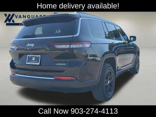 Diamond Black Crystal Pearlcoat 2024 Jeep Grand Cherokee L Laredo